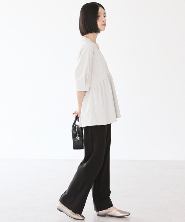 AMERICAN HOLIC 接触冷感ティアードカットプルオーバー Light Gray