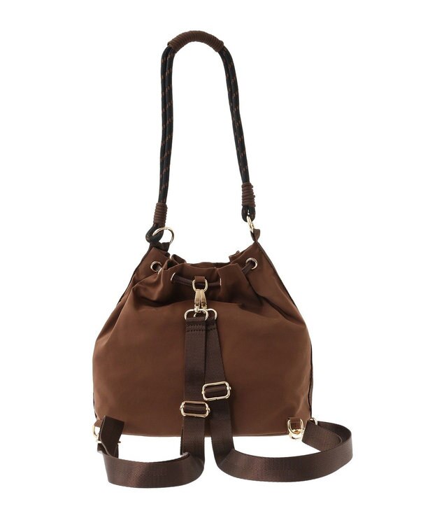 Green Parks ａｎｄｍｉｋｋａ．マルチウェイポケットリュック Brown