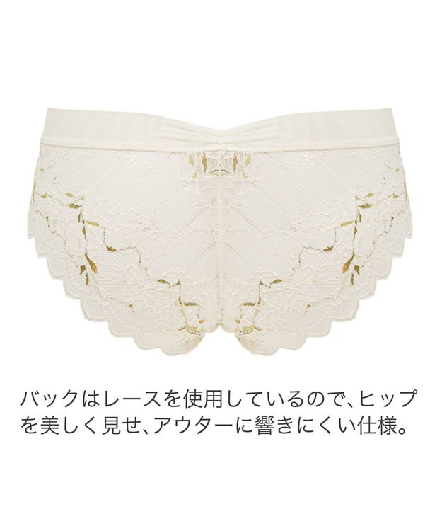 BRADELIS New York 【BRADELIS New York】　ローズスタイルパンティ23S1 ホワイト