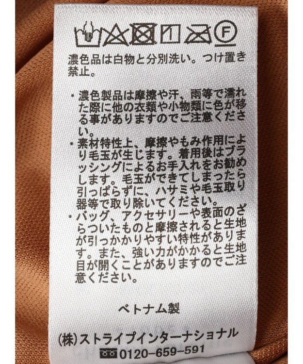 Green Parks ラメプリーツＩラインスカート Terracotta