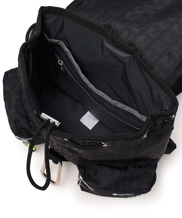 LeSportsac MSGM VOYAGER BACKPACK/ボヤージャーブラックジャカード ヴォヤージャーブラックジャカード