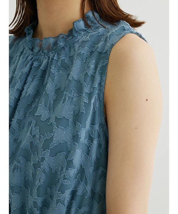 Green Parks ・ＥＬＥＮＣＡＲＥ　ＤＵＥ　フラワージャカードワンピ Black