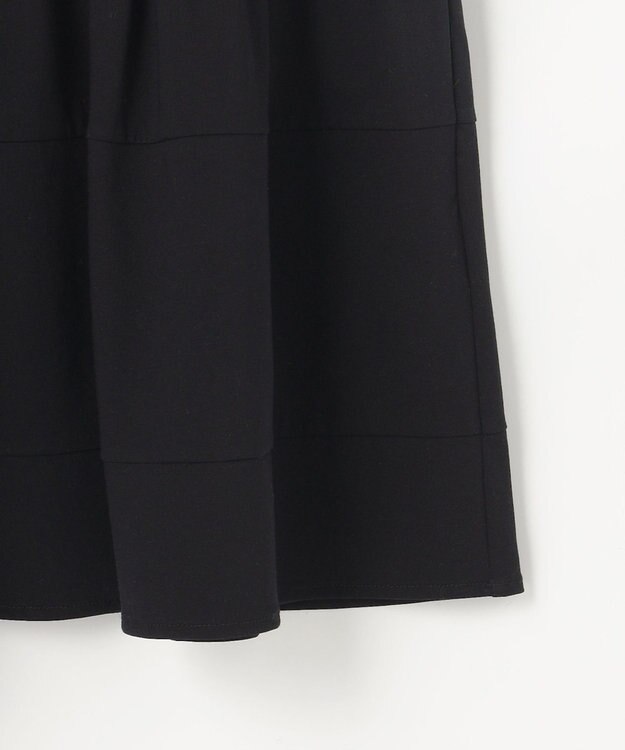 組曲 【WEB限定】ビスチェ風ティアードTシャツ ブラック系