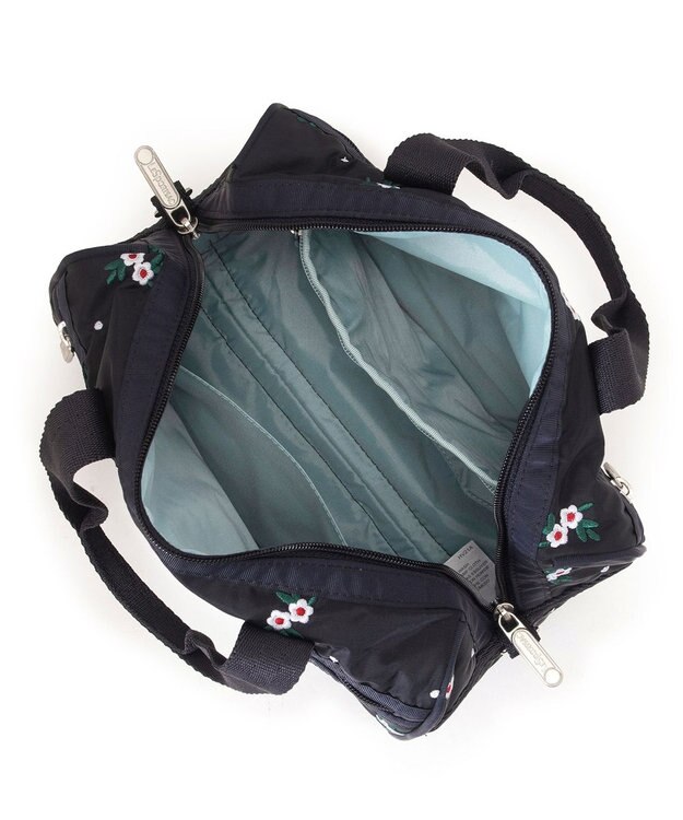 LeSportsac EVERYDAY SM SATCHEL/フローラルラティスEMB フローラルラティスEMB