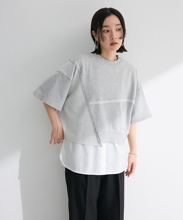 Green Parks ・ＥＬＥＮＣＡＲＥ　ＤＵＥ　キリカエウラケプルオーバー Gray Mixture