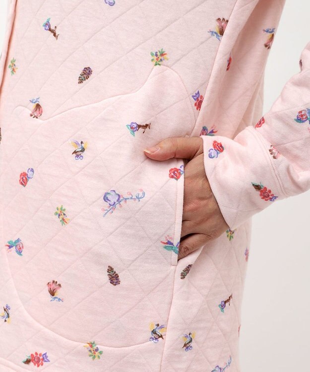 tsumori chisato SLEEP ツモリチサト パジャマ 長袖 長ズボン 綿混(本体) あったか レディース  UDW454 /ワコール ピンク