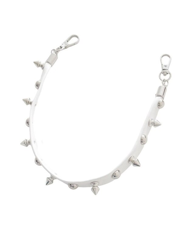 WEGO スタッズハンドストラップ ホワイト