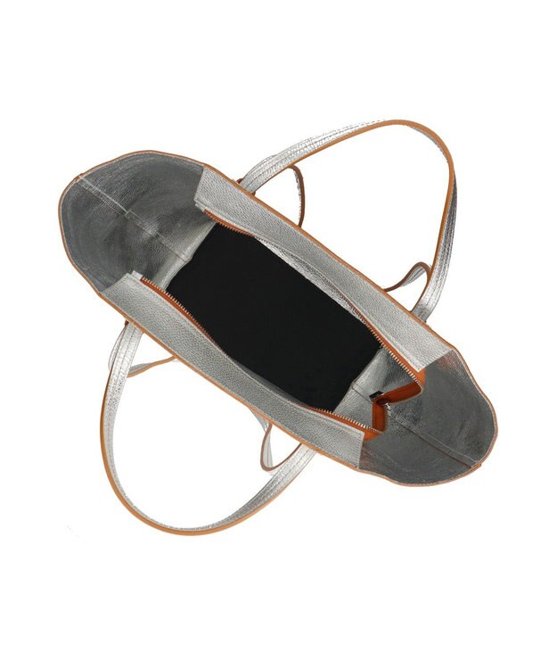 INTER-CHAUSSURES 【RIPANI】A4対応ダブルハンドルトート シルバー