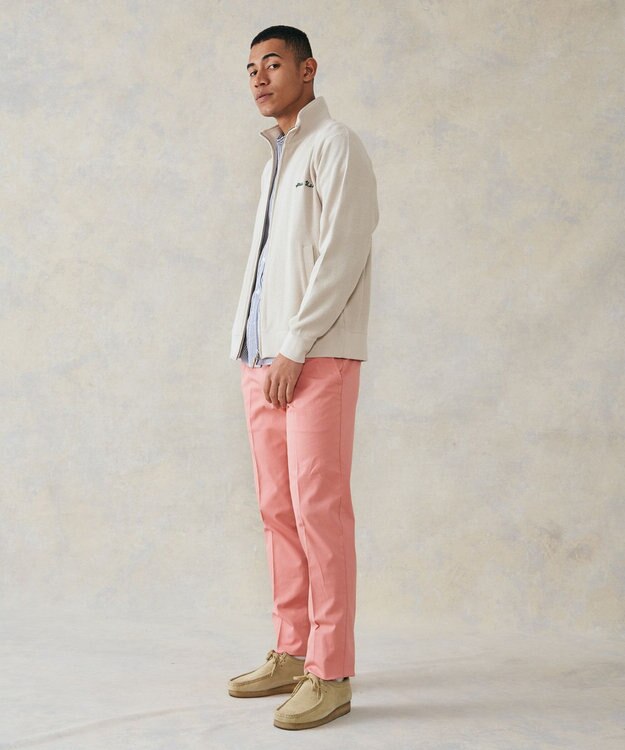 J.PRESS MEN ツイストＷフェイス トラックジャケット ベージュ系