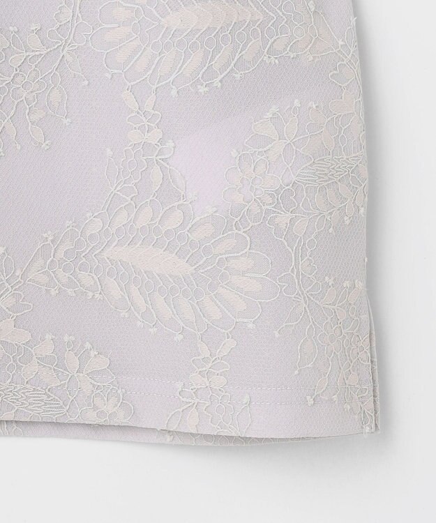 ANY SIS S レースクロップド プルオーバー アイスグレー