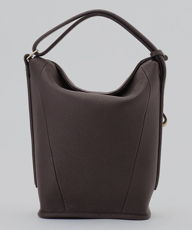 GOTAIRIKU 【ETIAM】シュリンク ハンド＆バングルバッグ《Follow》 ダークブラウン系