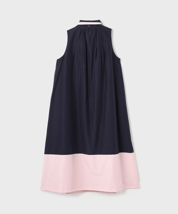 GRACE CONTINENTAL ライトタッサーAラインドレス ネイビー