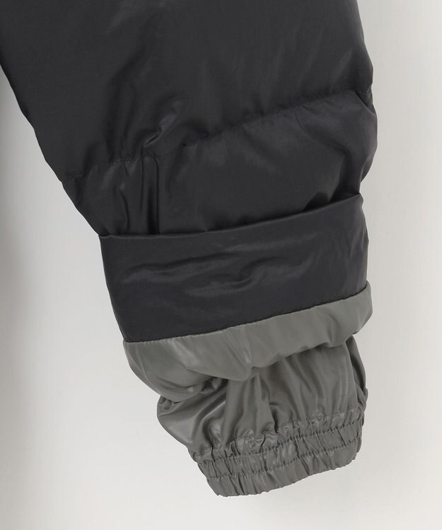 JOSEPH ABBOUD MOUNTAIN 【軽量/撥水/7ポケット/INフード】ナイロンリップ ダウン ジャケット ブラック系