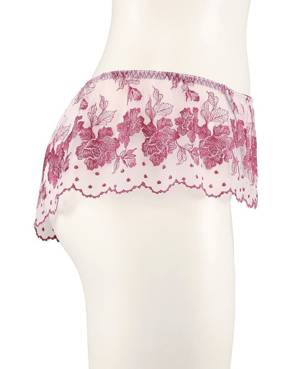 San-ai Resort（三愛水着楽園） エレガントコレクション  【2412】 デザインバックレースショーツ ピンク