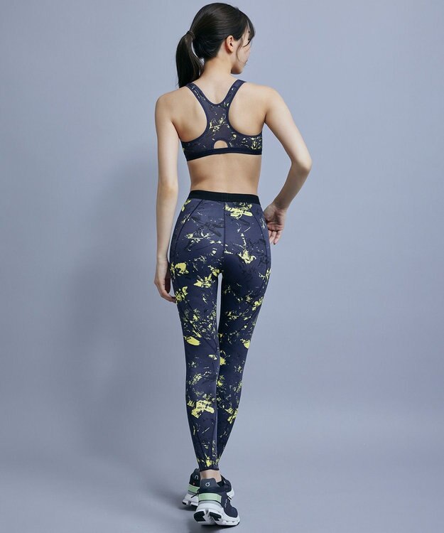 CW-X 【WOMEN】 スポーツブラ ミディアム サポートタイプ 【動いてもズレにくい】 吸汗速乾（本体） HTY007 /ワコール イエロー