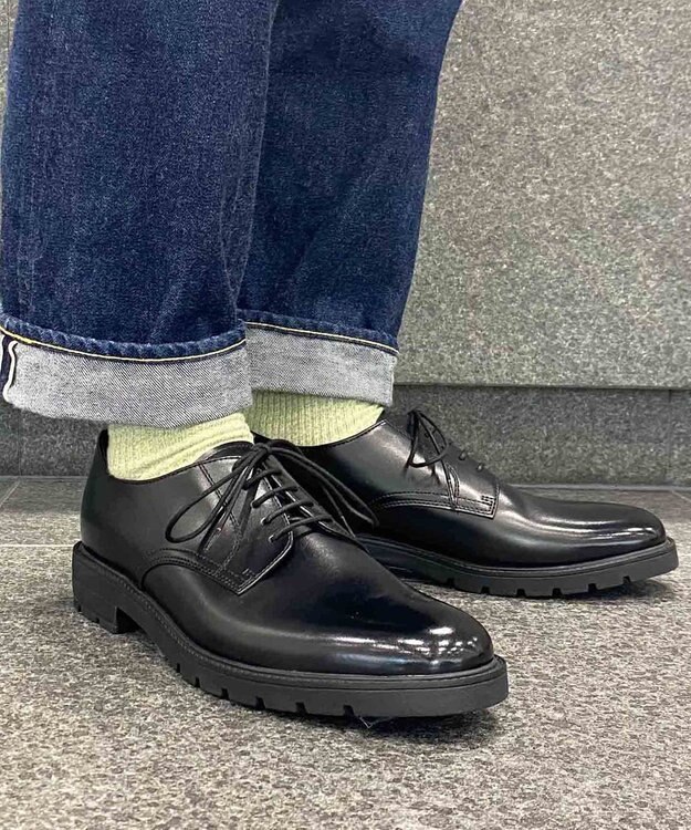 REGAL FOOT COMMUNITY 【ケンフォード メンズ】KP10 外羽根・プレーントウ ブラック