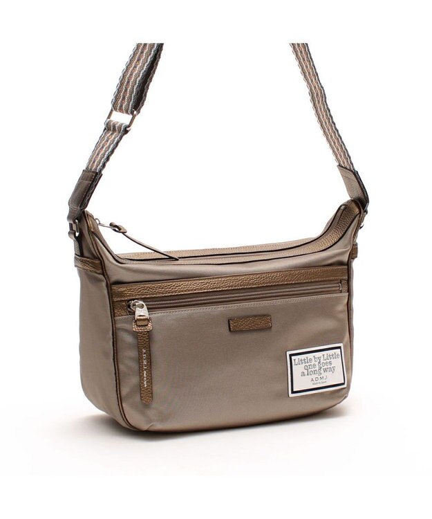 A.D.M.J. 【ナイロン】テクセレント/ナイロンリュクスショルダー グレージュ