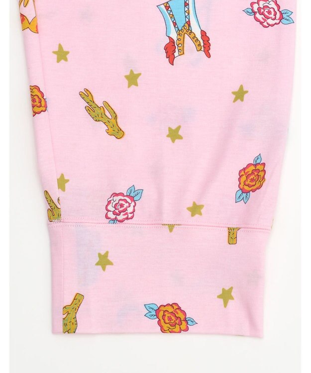 tsumori chisato SLEEP パジャマ　長袖　長ズボン　ルームウエア　綿100%　スムース素材　/ワコール　UDX543 ピンク