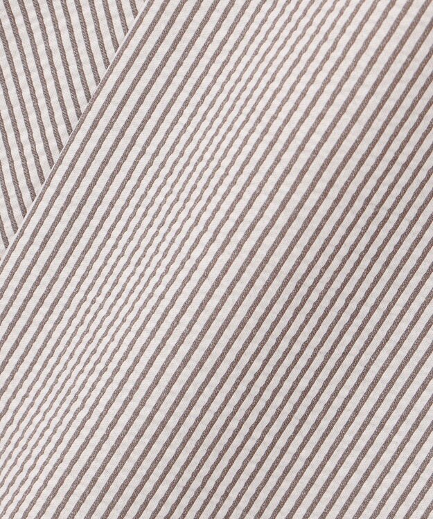 J.PRESS LADIES L 【洗える・抗菌消臭・吸水速乾】サッカージャージー ワンピース ブラウン系1