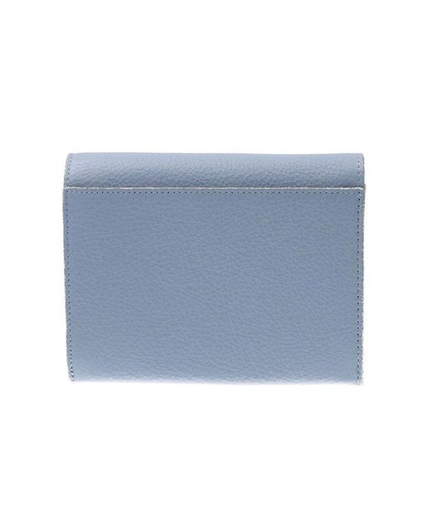 LANVIN en Bleu メラニー 二つ折り中Lファスナー財布 ペールブルー