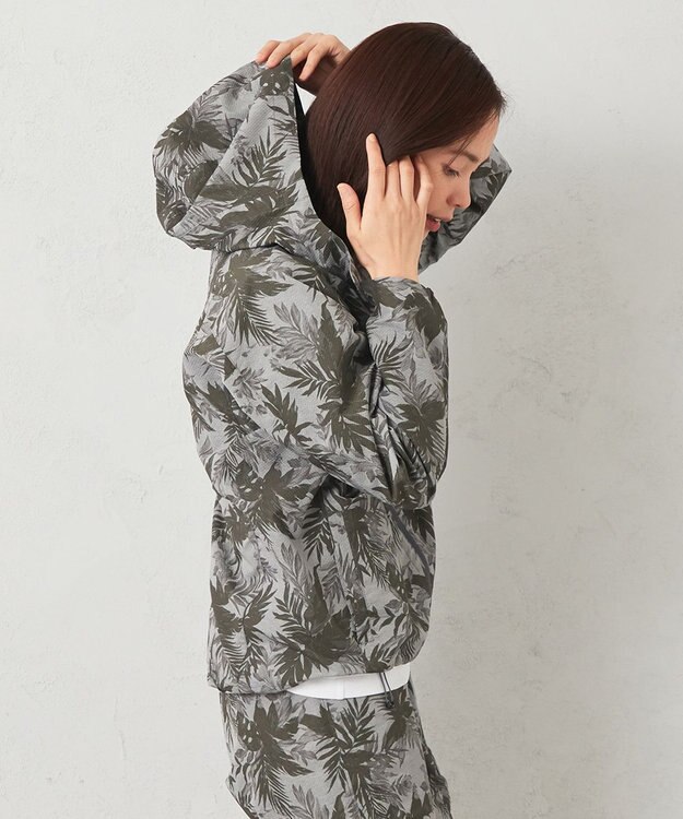 JOSEPH ABBOUD MOUNTAIN 【UNISEX】ECO撥水 ポケッタブル 3Dエンボスプリント ライトグレー系6