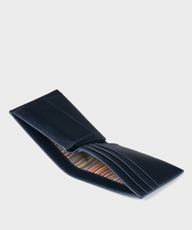 Paul Smith アイロンドゴート 2つ折り財布 ネイビー