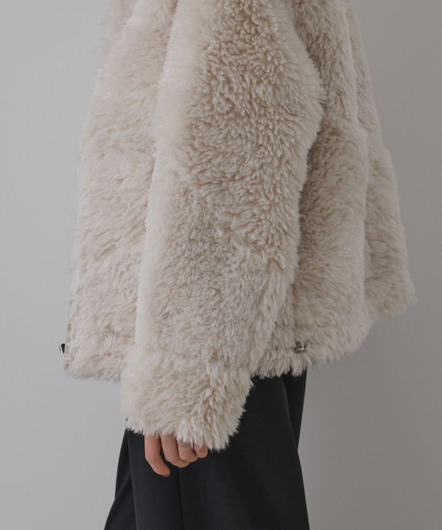 GRACE CONTINENTAL URBANCODE スタンドカラーコート ホワイト