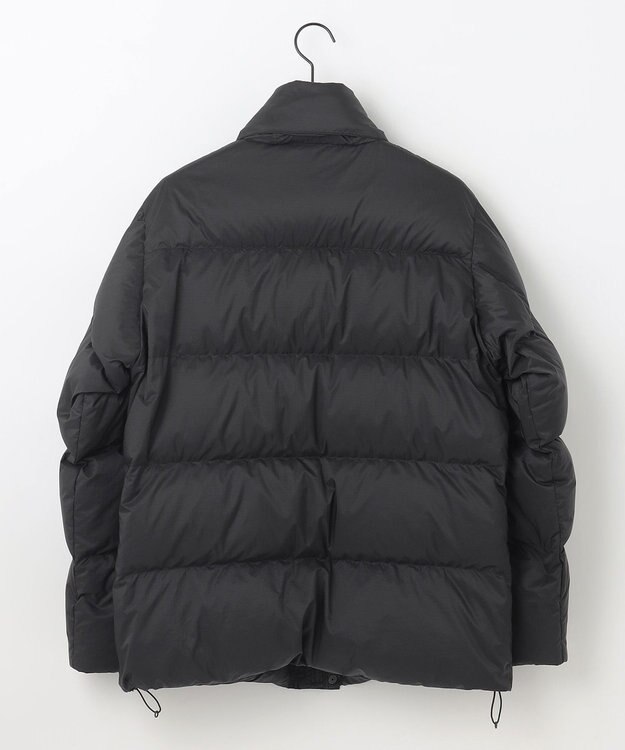 JOSEPH ABBOUD MOUNTAIN 【軽量/撥水/7ポケット/INフード】ナイロンリップ ダウン ジャケット ブラック系
