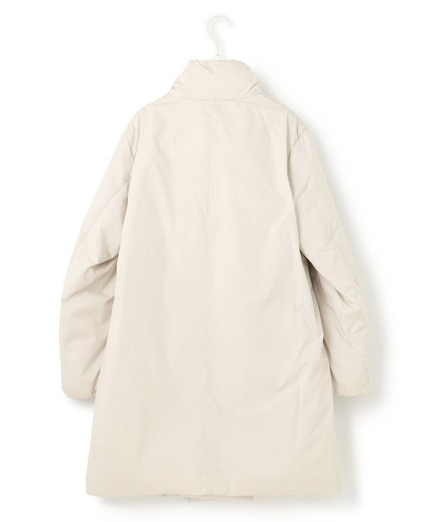 ICB L ADSダウン スタンドカラーコート トープ系