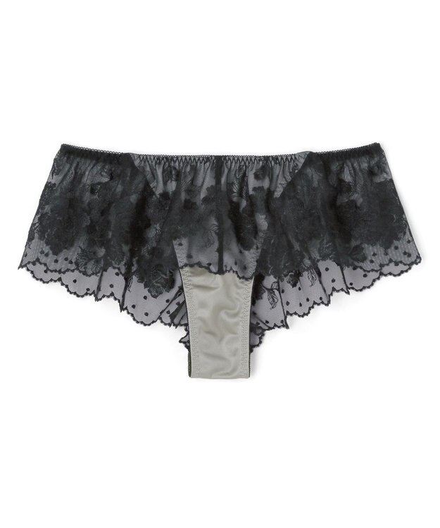 San-ai Resort（三愛水着楽園） エレガントコレクション  【2412】 デザインバックレースショーツ ブラック