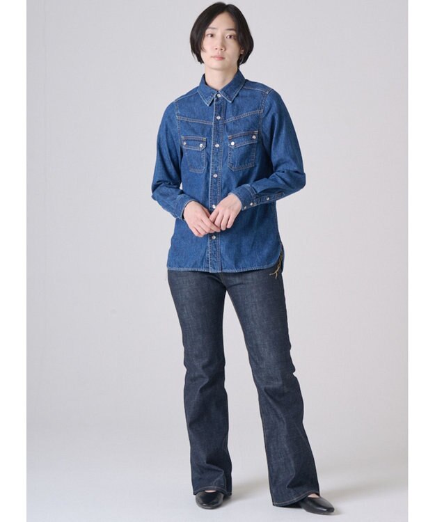 Ripo trenta anni DENIM STANDARD SHIRT INDIGO