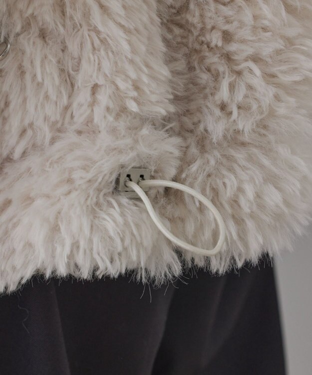 GRACE CONTINENTAL URBANCODE スタンドカラーコート ホワイト