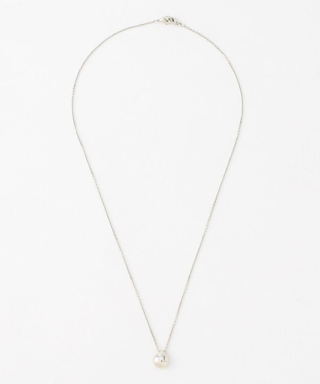 J.PRESS LADIES ドロップ 2連 ネックレス シルバー系