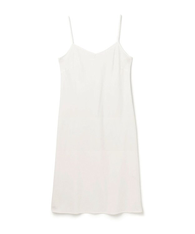 GRACE CONTINENTAL レース切替フレアワンピース ホワイト