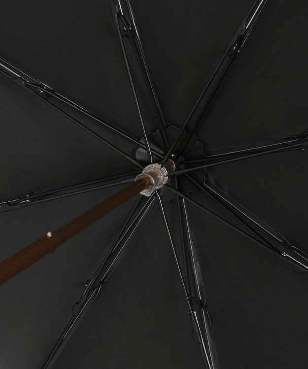 MOONBAT 【WEB限定/遮光率100%/遮熱/UV】POLO RALPH LAUREN（ポロ ラルフローレン）晴雨兼用日傘 ポロポニー ワンポイント刺繍  バイカラー 折りたたみ傘 楽折 オフ×ベージュ