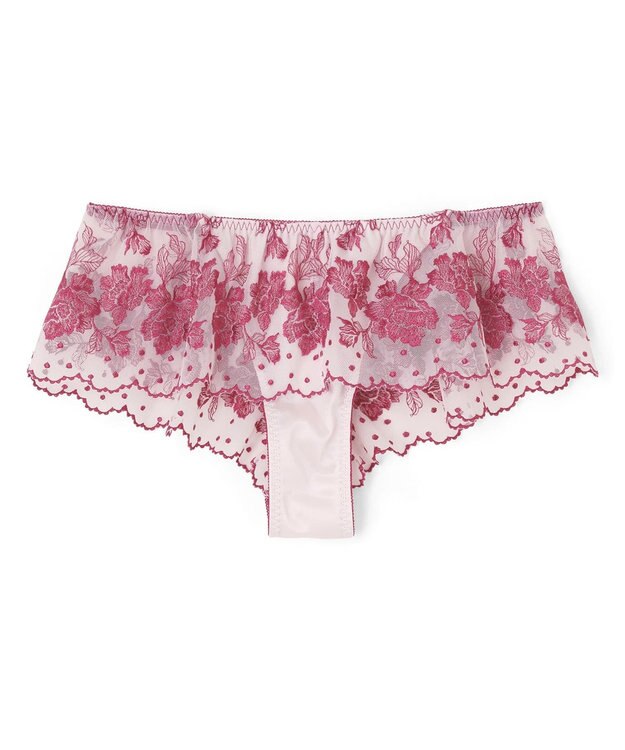 San-ai Resort（三愛水着楽園） エレガントコレクション  【2412】 デザインバックレースショーツ ピンク