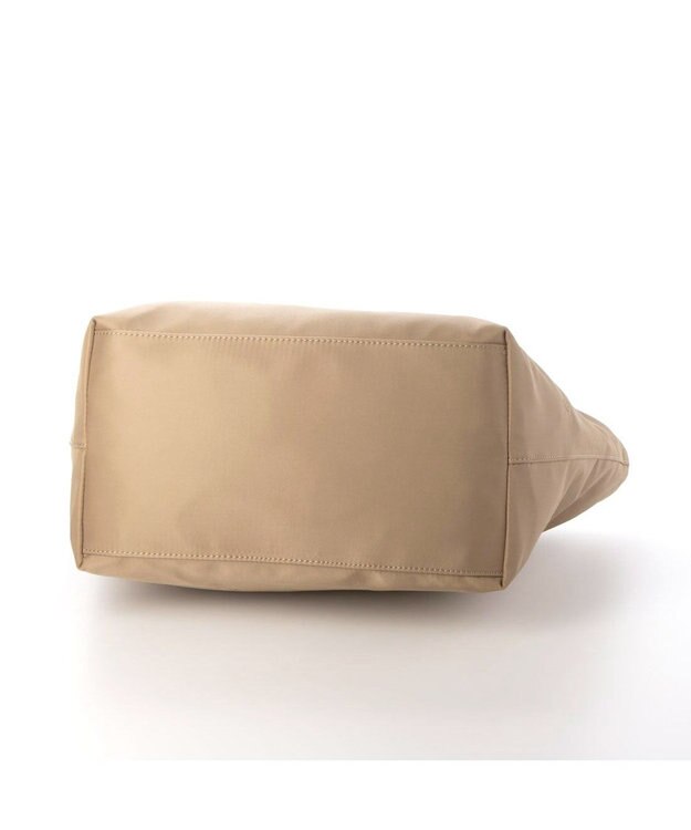 UNBILLION ペルケ perche / ナイロンドット刺繍2wayトート ベージュ