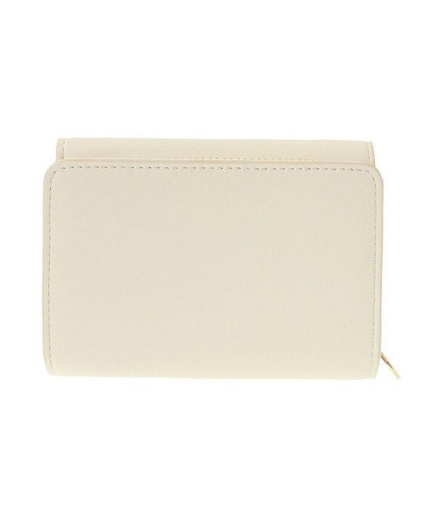 Maison de FLEUR リボンパールウォレット Ivory