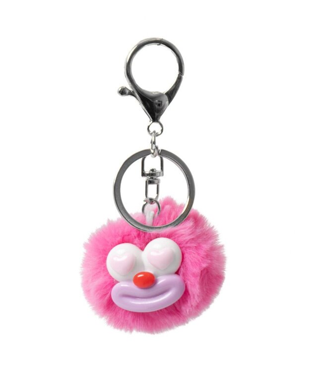 WEGO ミニきゅんモンスターぬいぐるみキーホルダー ピンク