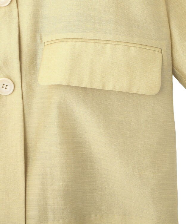 YECCA VECCA シアーテーラードジャケット Yellow