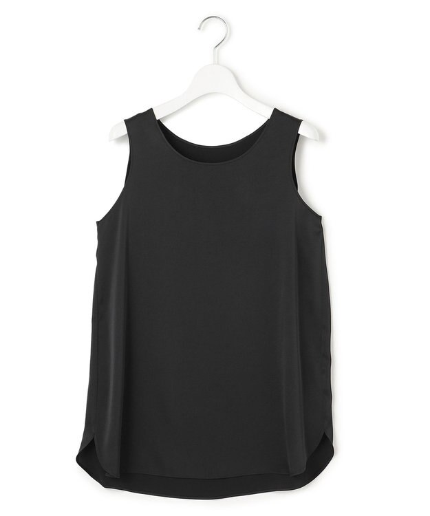 23区 【Oggi5月号掲載】ミスティサテン タンクトップ グレー系