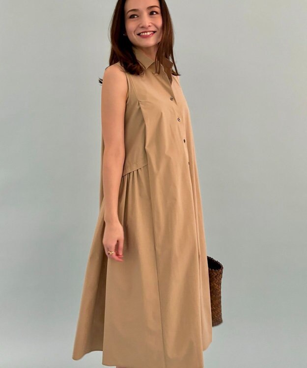 ONWARD Reuse Park 【組曲】ワンピース春夏 ベージュ