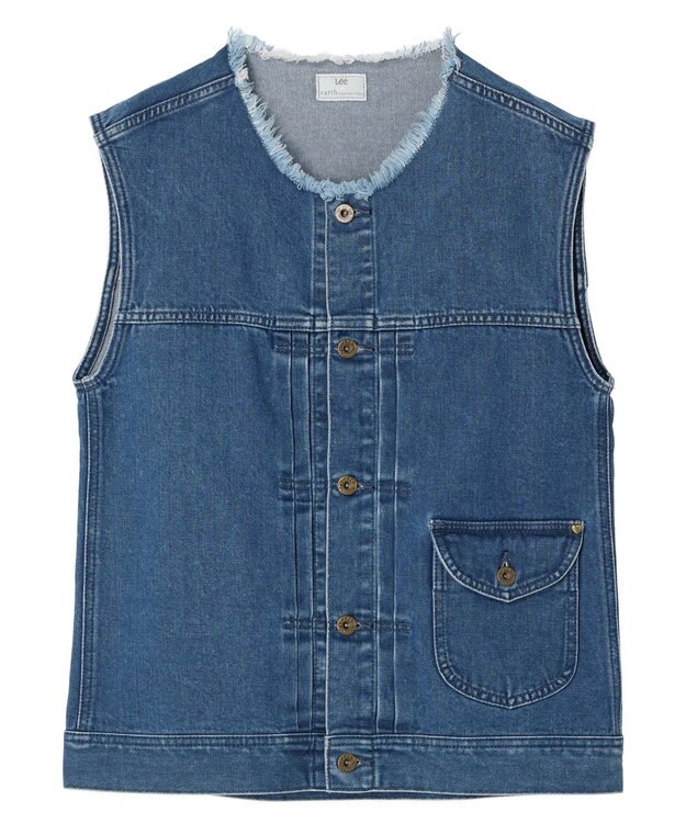 earth music&ecology Ｌｅｅ×ｅ．ｍ．ａ．ｅ　ＤＥＮＩＭ　ＶＥＳＴ Indigo