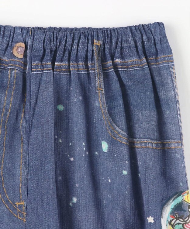 tsumori chisato SLEEP ツモリチサト ボトムス ルームウエア 8分丈 綿100%(本体) 楊柳素材 レディース UOT248 /ワコール コン