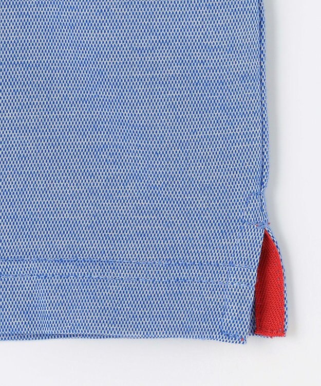 J.PRESS KIDS 【110-130cm】COOLMAX レジメン ポロシャツ ブルー系