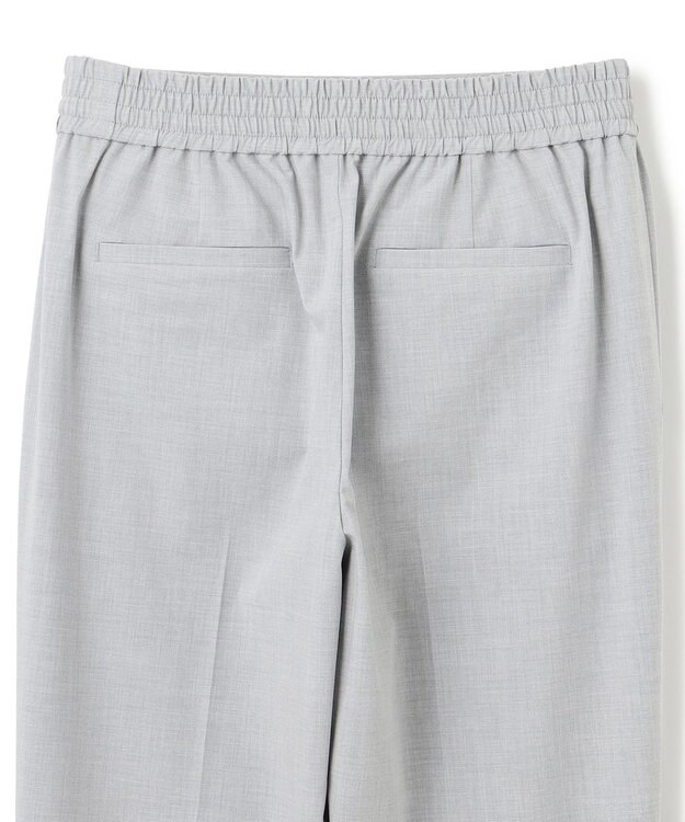 UNFILO マイビューティ テーパードパンツ ライトグレー