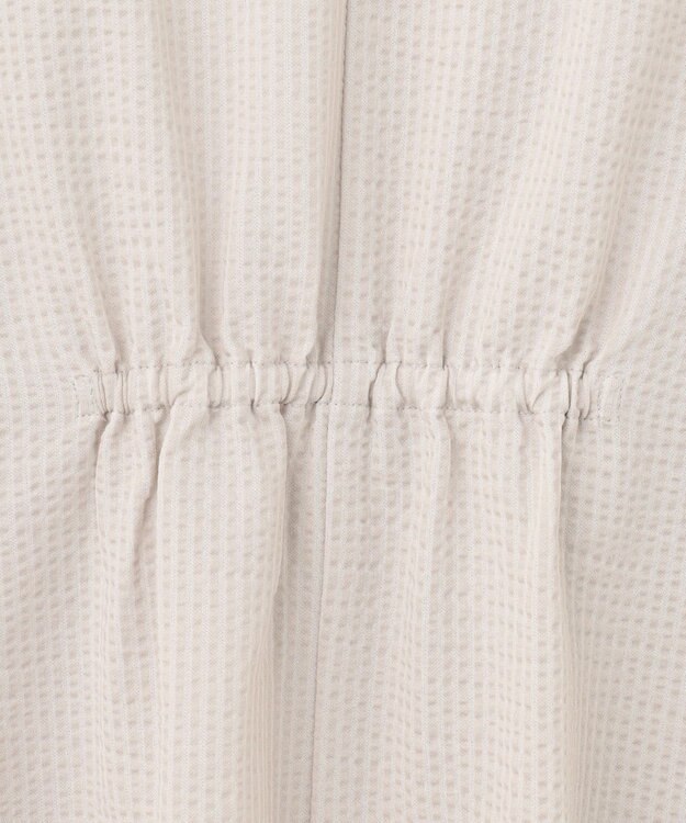 J.PRESS LADIES L 【WEB限定カラーあり・抗菌消臭・吸水速乾】サッカージャージー ボリュームスリーブ カットソー ベージュ系1