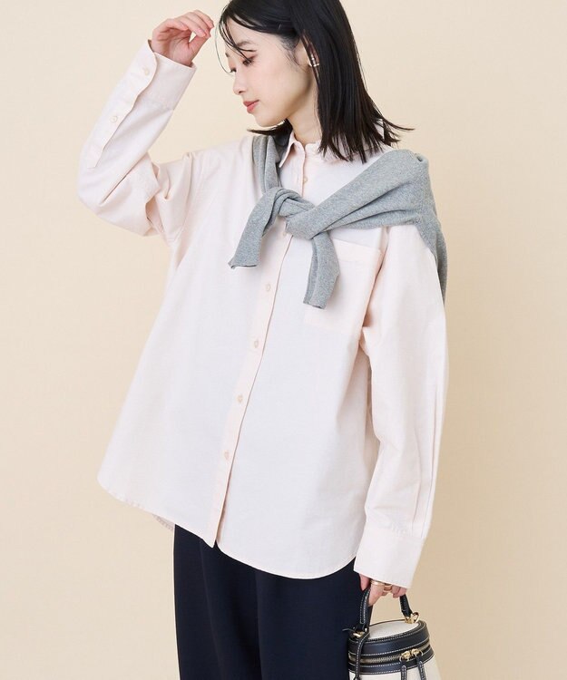 AMERICAN HOLIC オックスベーシックシャツ Orange