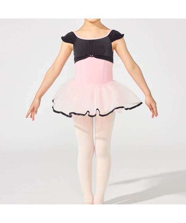 Chacott スカート付レオタード ピンク