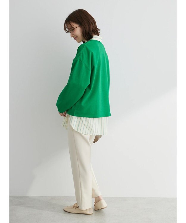 Green Parks ・Ｐｅｔｉｔ　Ｆｌｅｕｒ　センタープレスパンツ Ivory